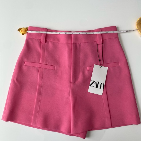 Zara Barbie Pink High Waisted Shorts XS - Picture 8 of 14